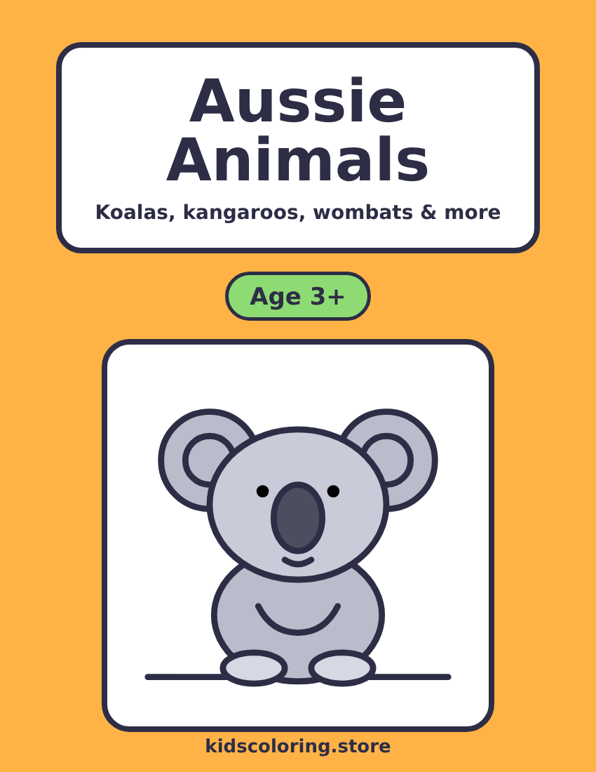 Aussie Animals cover