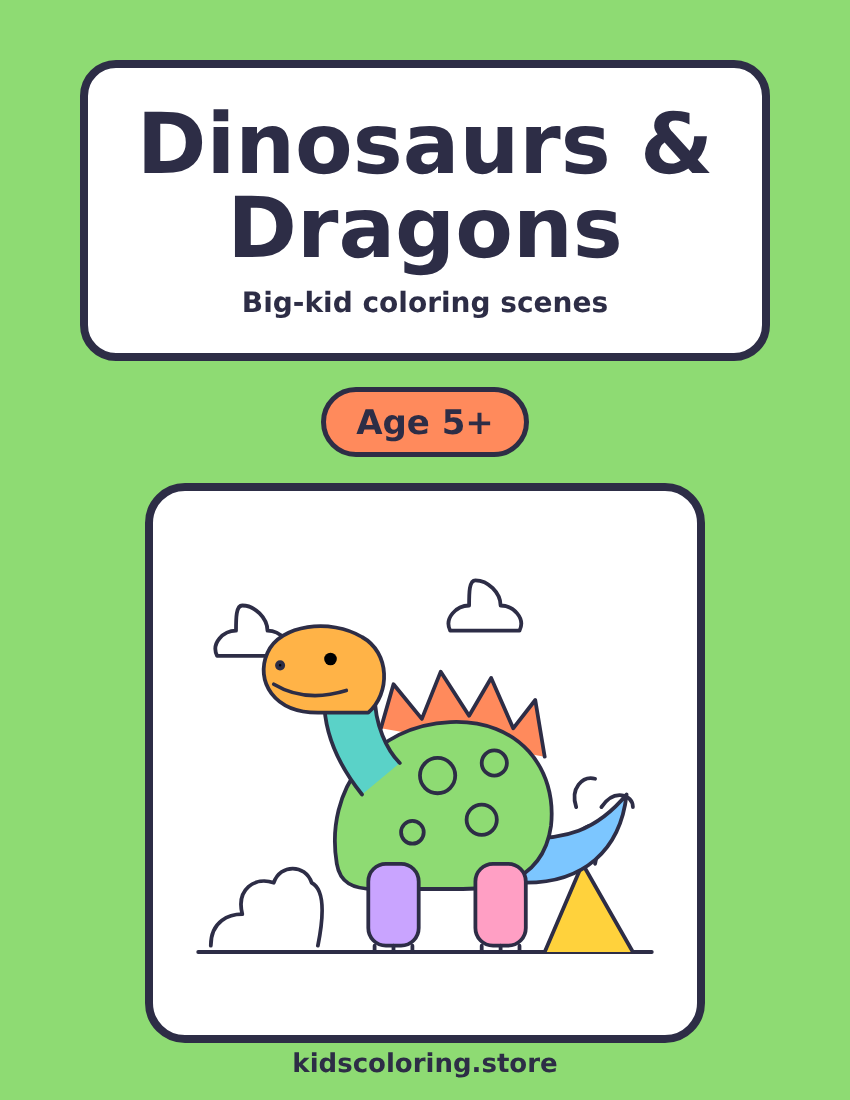Dinosaurs & Dragons cover